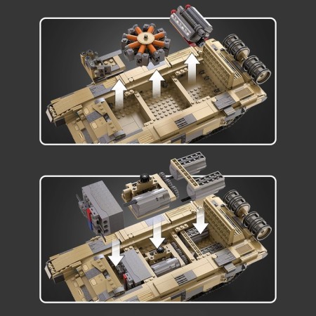 Designer Techno "Tank", 1722 details-23