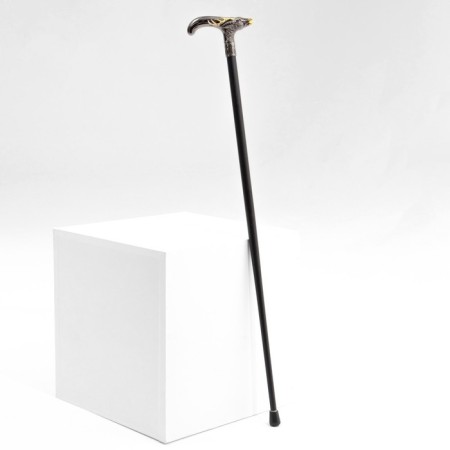 Souvenir product cane with a dagger, a blade 30cm, a deer handle
