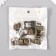 Castle metal for bronze casket + nails. set 5 pcs 3.6x2.5 cm