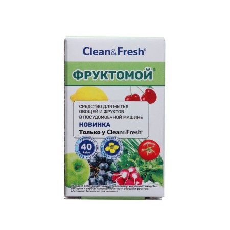 PMM tablets "Clean & Fresh" for washing fruits and vegetables, 40 pcs-1
