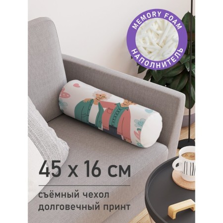 Pillow Golk "Forever together, decorative, size 16x45 cm