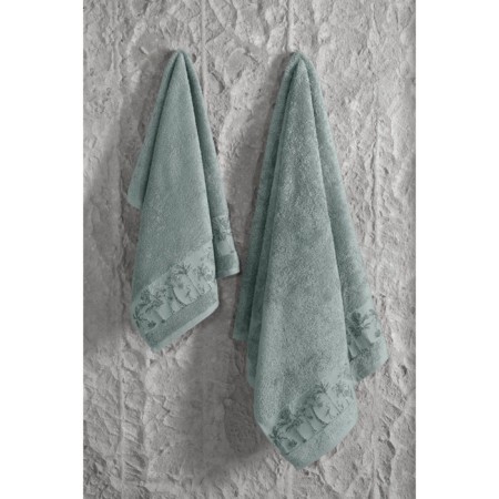 Arya Home Palm towel, 550 gr, size 70x140 cm, dark gray color