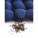 Pillow on the seat, size 40x40 cm, blue color