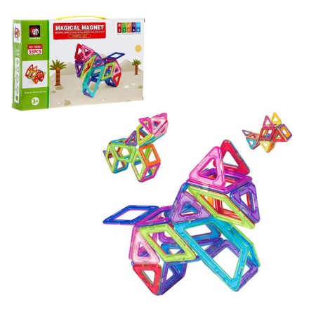 Magnetic designer "Magic Magnet", 35 parts