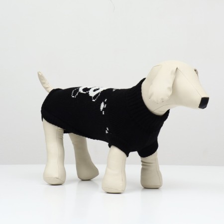 Sweater "Bear", l (ds 29, Osh 29, OG 29-49 cm), black