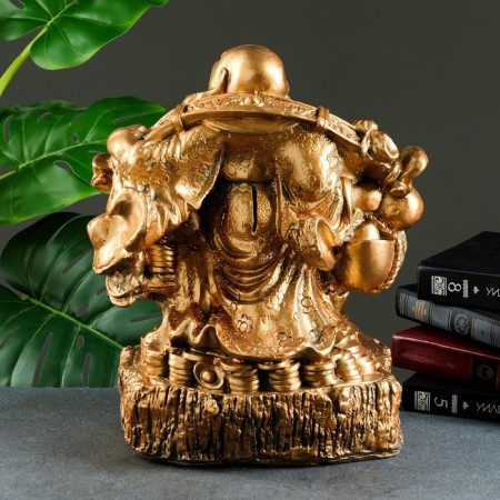 Piggy bank "Hothey Big" bronze, 30x20x37cm-2