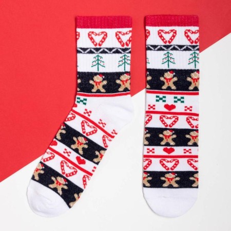 New Year's socks KAFTAN "Classic" p. 36-40 (23-25 ​​cm) 5189267