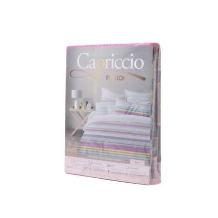 Bed Lowworm euro Capriccio Fusion, size 200x215 cm, 200x220 cm, 70x70 cm - 2 pcs-1