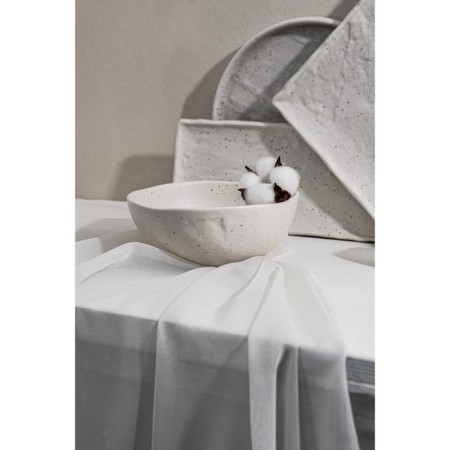 Porcelain salad Magistro Slate, 620 ml, D = 16 cm, white color-4