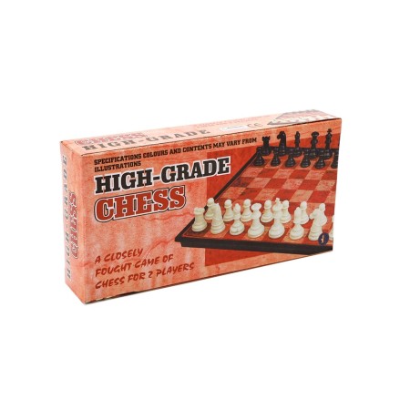 Chess 19 x 19 cm, King H-3.3 cm, d-1.5 cm, plastic board and figures-7