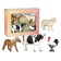 Farm animals Konik: Rooster, Sheep, Pony, Cow