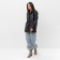 Women's shirt from eco -leather Mist, r.44, black