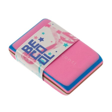 Happygraphix Sandwitch Eraser, rectangular, mix-3
