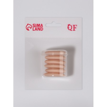 A set of sponge d/makeup C is kept (nab 6pcs price for nab) 3.9*3.1*0.5cm layer Case QF-4
