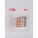 A set of sponge d/makeup C is kept (nab 6pcs price for nab) 3.9*3.1*0.5cm layer Case QF