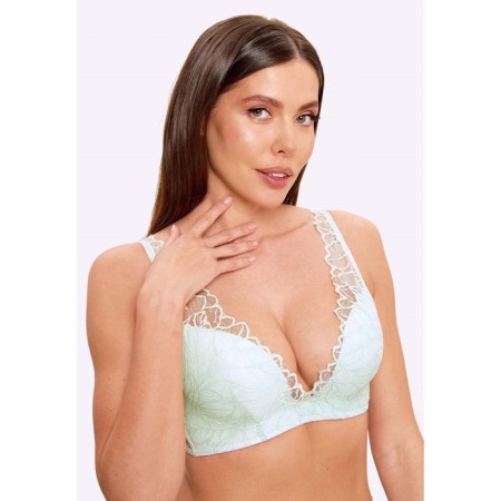 Women's bracket Fabi, size 70a, light green color