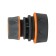 The coupling is transitional, for hoses 1/2 "(12 mm) and 3/4" (19 mm), a cane compound, rubberized plastic, Greengo