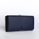 Women's wallet on magnet, blue color