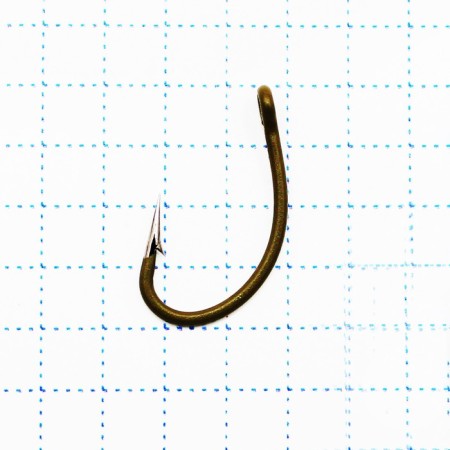 The hook KOI Carp Wide Gap, size 4 int, color OL, carp, 10 pcs.