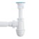 Siphon for washing "Ani Plast" C0110, 1 1/2 "x 40 mm, with a corrugated pipe 40 x 50 mm