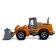 Radio -controlled excavator "bulldozer", works from batteries