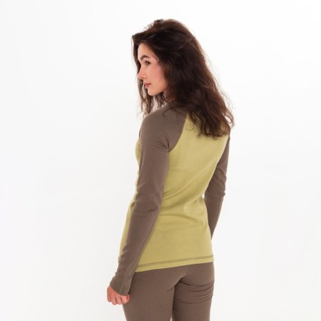 Female thermal underwear (longshit, leggings), khaki color, size 42-4