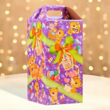 Box a gift New Year's casket 