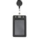 Baig-Karman Vertical leatherette, external 110x68mm, internal 85x54mm, tape 80x1.2cm, black.