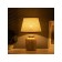 Table lamp "Marble" 1x40W E27 white/gold 22.5x22.5x35cm