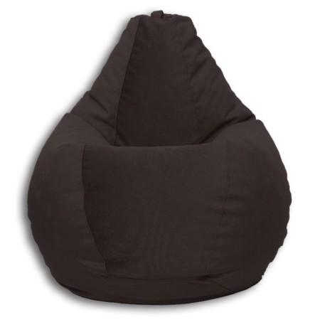 The hand-bag “Pear” is positive Real a, size m, diameter 70 cm, height 90 cm, velor, brown color