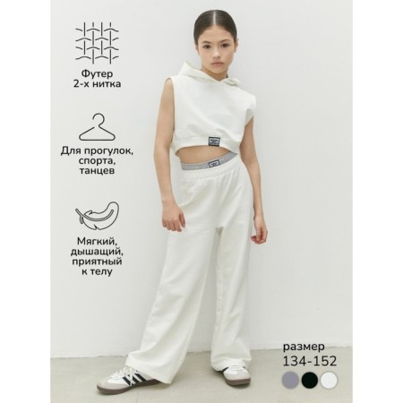 Top children's amababy nood, height 134 cm, white color-2