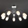 Ceiling chandelier with Ginevra, 40W, E14, 70x70x37 cm