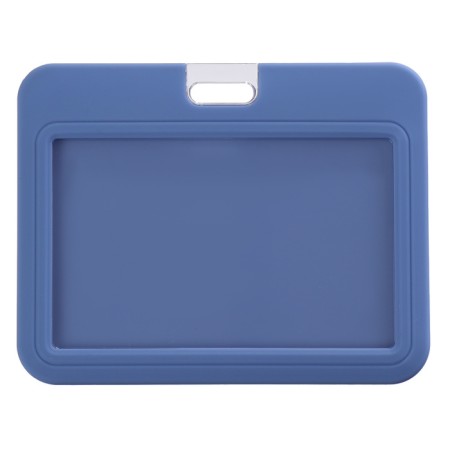 Horizontal badge 85 x 54 mm, erichkrause silicone case, mix-4