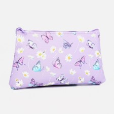 Lightning cosmetic bag, lilac color