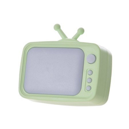 Nightlight "TV" LED Green 7x7x6.5 cm-8