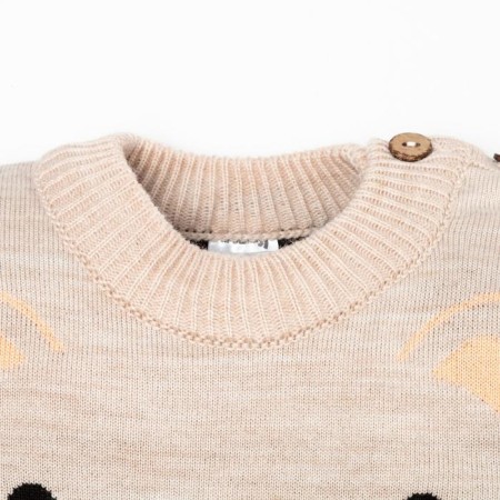 Knitted crumb set I “Bear”, height 86-92 cm-13