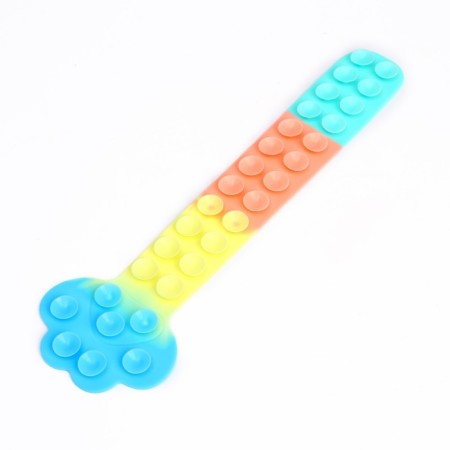 Developing toy "foot" with suction cups, mix-1