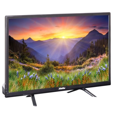 TV Doffler 24KN29, 24 ", 1366x768, DVB-T2/C/S2, HDMI 2, USB 1, black-2