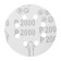 Circle of abrasive grinding under the "Velcro" tundra, perforated, 125 mm, p2000, 10 pcs.