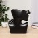 VAZ Coramics Table "Sophisticated Profile" 17x8x21 cm, black