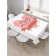 The tablecloth on the table "Love yourself", rectangular, Saten, size 120x145 cm