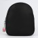 School backpack of artificial leather with a suspension 27x23x10 cm