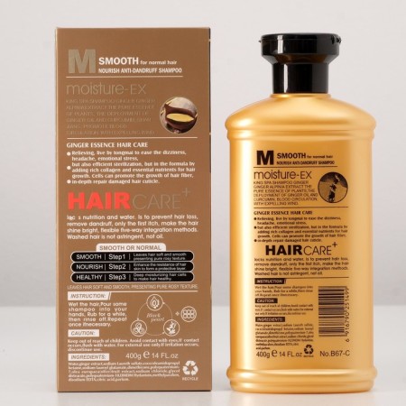 Professional shampoo with ginger, from dandruff, 400 ml-2