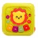 Developing toy "smart cube", 3 in 1: ionic, sorter, bisikub, sound