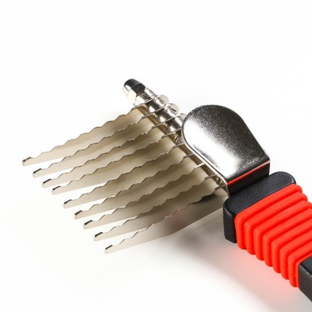 Coltunoresis of the side 9 blades, 6.5 x 19 cm, black-red-3