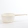 Plastic bucket for bathing and shampooing, children's bath bucket, 1l., Color White Peralmutr