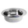 Kitchen sink Mixline 528184, mortise, thickness 0.6 mm, 51x51x17 cm, issue. 3 1/2 ", with Siphon
