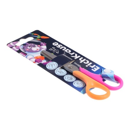 Scissors 12.5 cm Erichkrause Funcut Space Animals for left -handed people, blister, mix-10