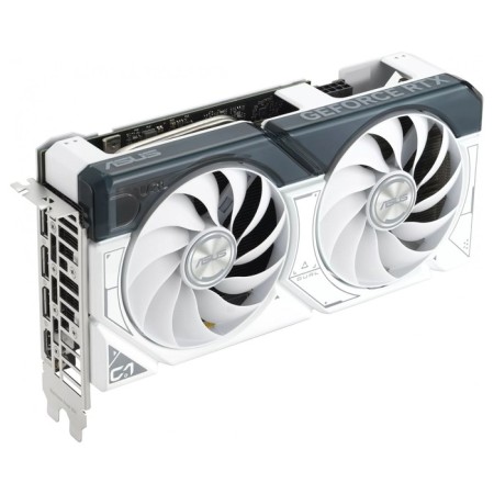 The ASUS PCI-E 4.0 Dual-RTX4060TI-O8G-WHITE NVIDIA GEFORCE RTX 4060TI 8GB 128BIT GDD 103395-3