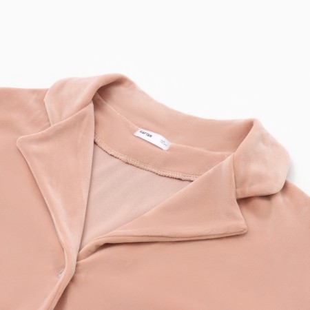 Women's costume (shirt and trousers) KAFTAN PLUSHY p. 44-46, beige-7